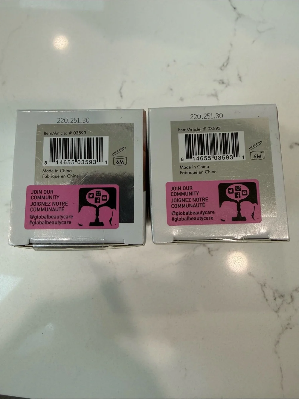 Global Beauty Care Pink Sugar. Lip Scrub (1.7 oz / 50 mL each) 2 pack